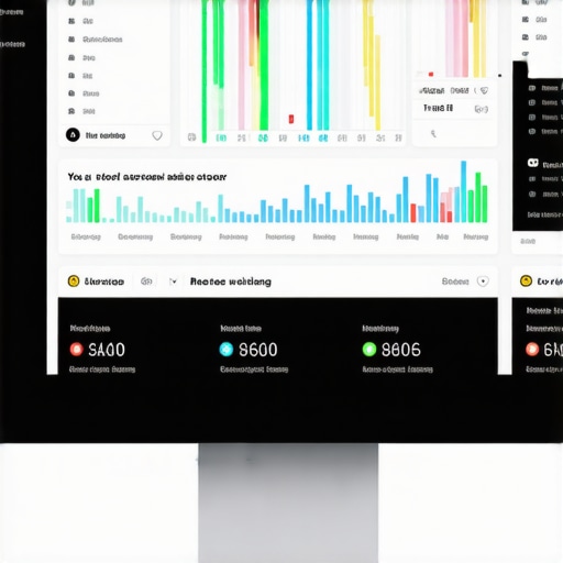 Futuristic digital dashboard displaying real-time delivery routes, environmental data, and predictive analytics for wedding catering logistics.