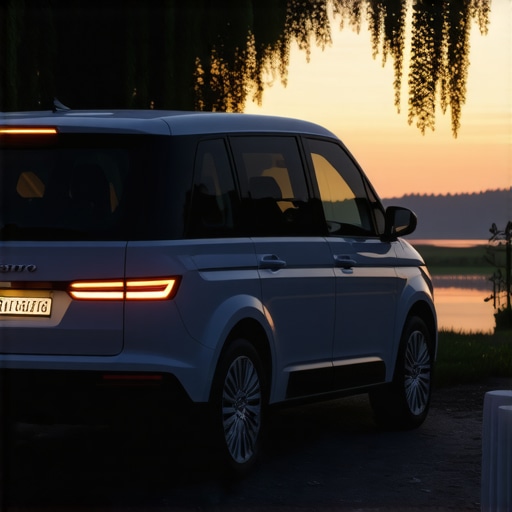 Smart Luxury Catering Delivery Vehicle A modern, climate-controlled catering delivery van equipped with IoT sensors used for high-end wedding logistics.