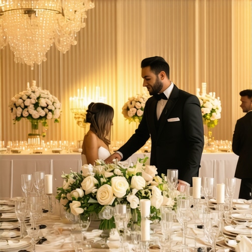 The reason luxury weddings need two servers per table, not one