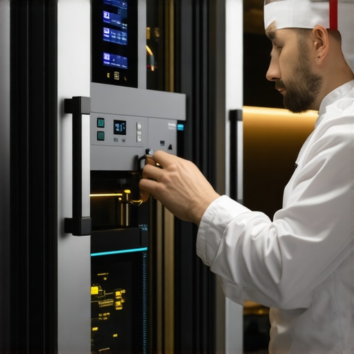 A professional catering thermal unit showing digital humidity controls and steam vents to keep food crispy.