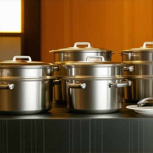 High-quality insulated food containers on an office buffet table demonstrating proper thermal and moisture control.