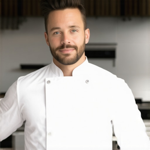 A private chef preparing for a high-end wedding event in a clean kitchen