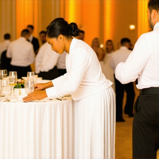 Expert wedding servers managing late-night reception logistics and guest safety.