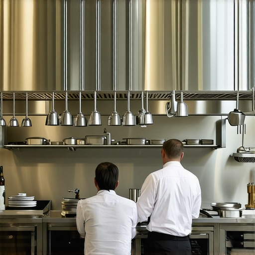 A top-down view showing highly organized kitchen logistics during a high-end wedding event.