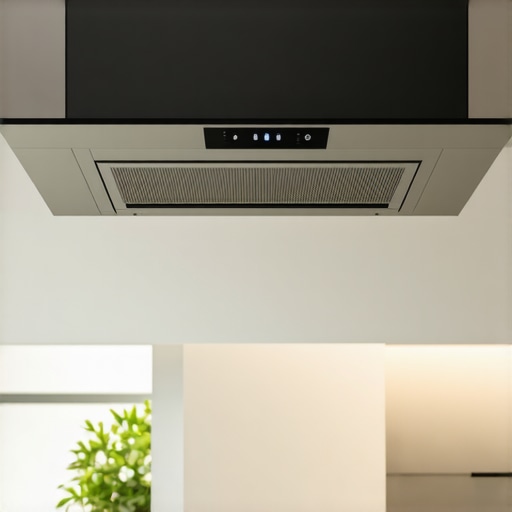 High-end kitchen ventilation system in a luxury estate.