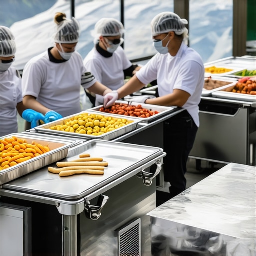 How to feed a film crew in remote terrain without compromising food safety